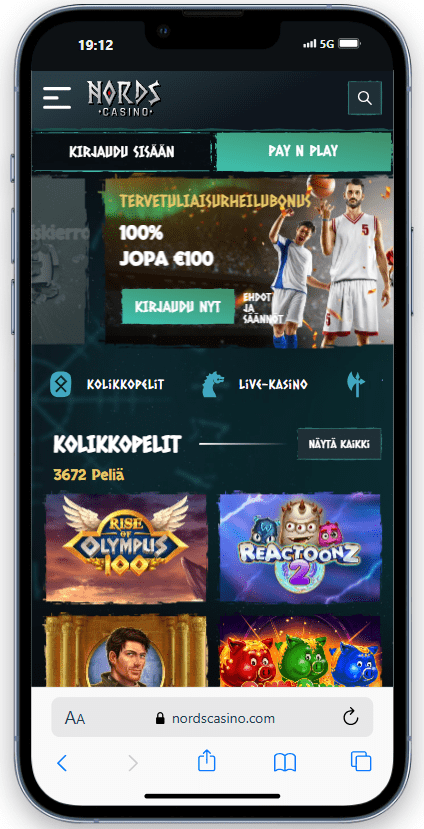 nords casino app