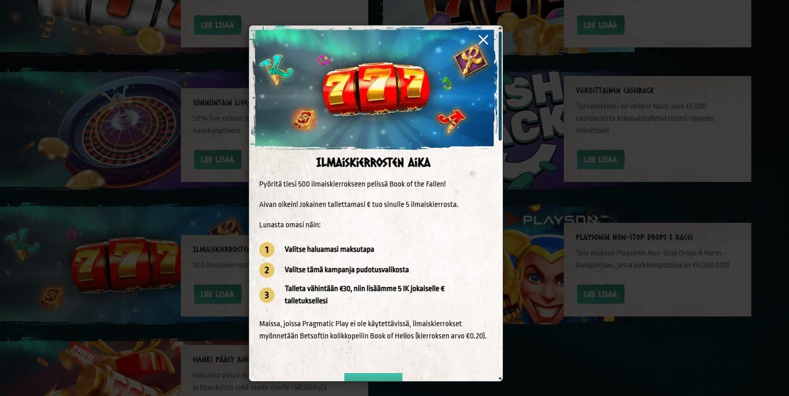 nords casino bonus