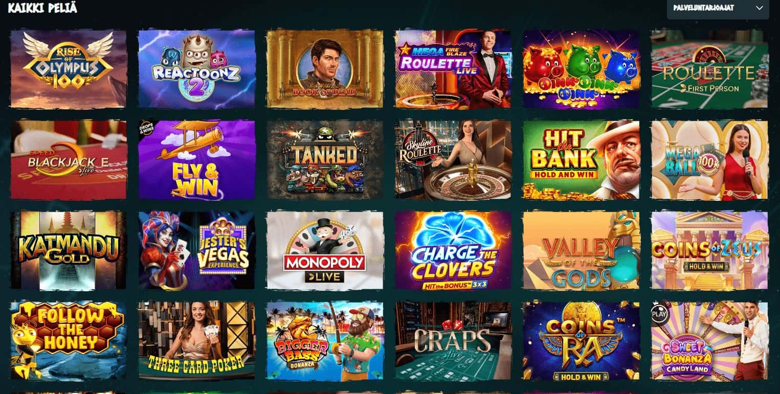 nords casino games
